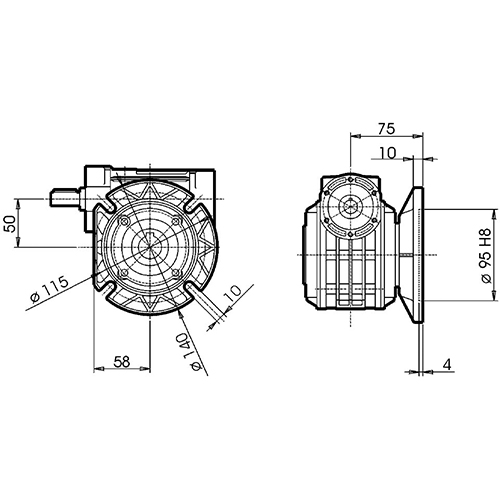 I50 FBR-FLANGE